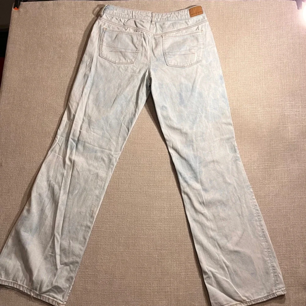 Light Blue Women's Jeans - Picture 3 of 9